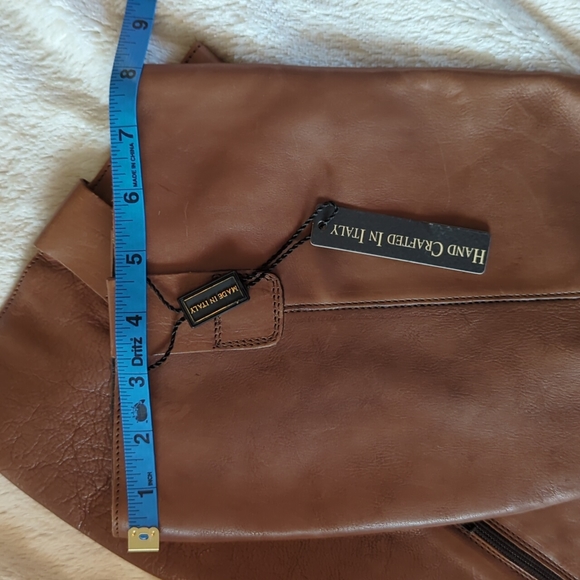 Romeos Vero Couio sz 40 (10) women's handmade leather boots in tan Nwt - Picture 5 of 5